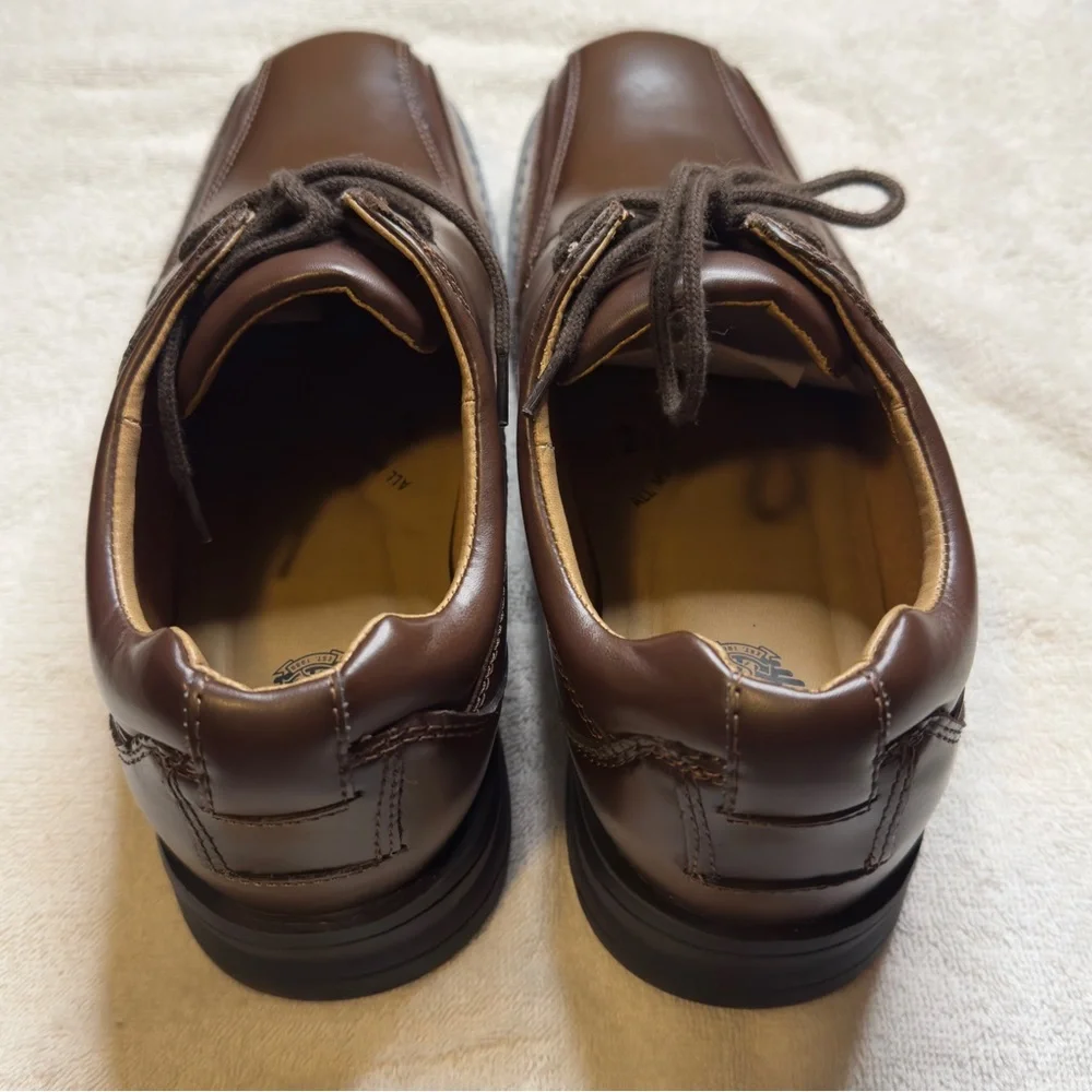 Dockers Men’s Trustee Leather Cap Toe Dress Oxford Shoes – Brown – Size 11M